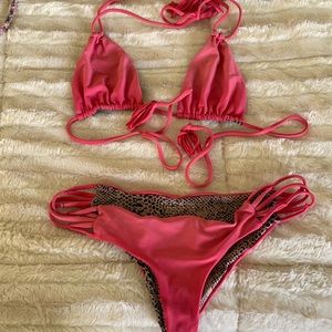 Acacia pink bikini
